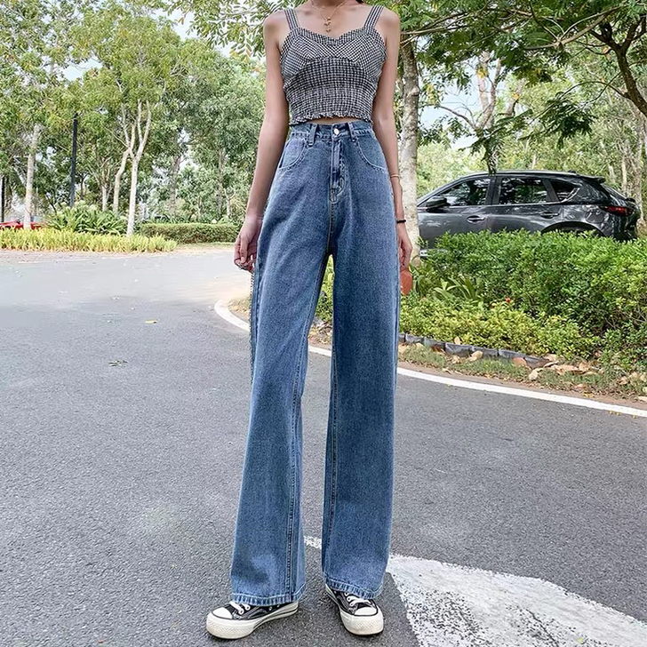 牛仔裤 长款 m码  欢迎找我拿详细图，问...