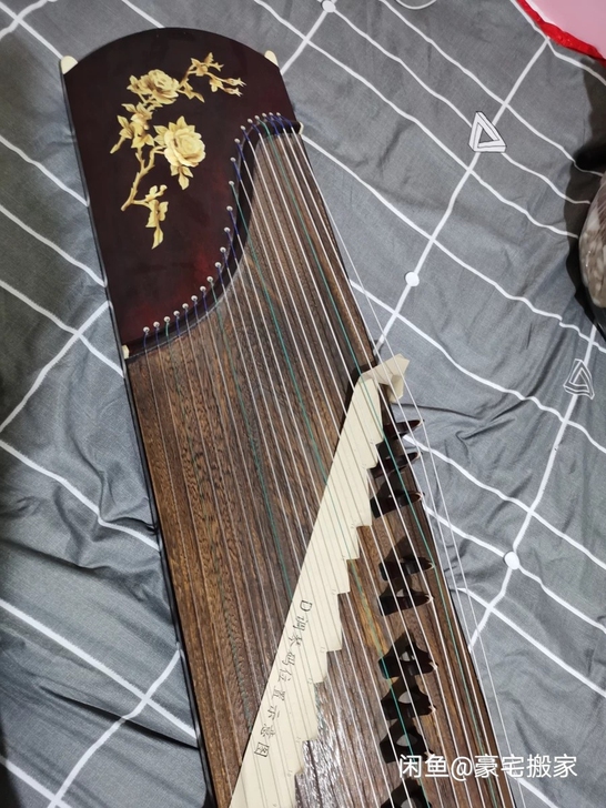 古筝音色极好，准备搬家了不好带，低价出售，...