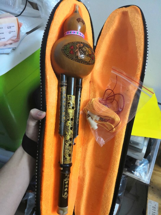 葫芦丝初学乐器降B调天然紫竹自学专业成人入...