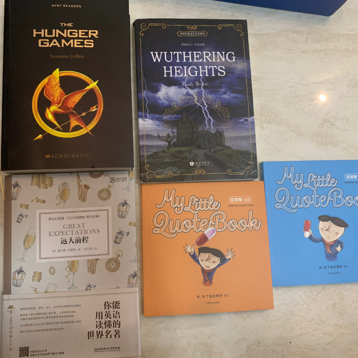 英语读物毕业了清书