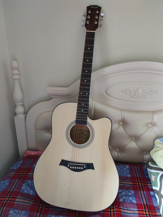 闲置41寸单板吉他 以前700多买的 个人...