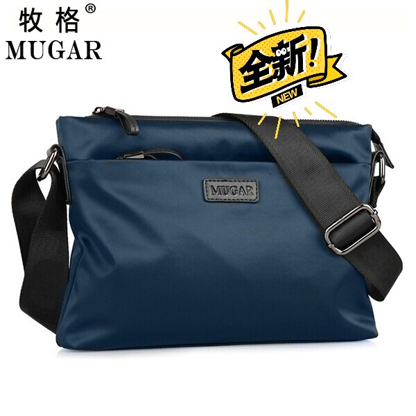 男士单肩包新款【MUGAR/牧格】男包牛津...