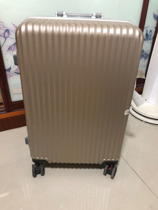 24寸旅行箱 香槟金