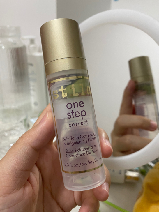 美国stila冰淇淋三色修容妆前乳鸟屎隔离...