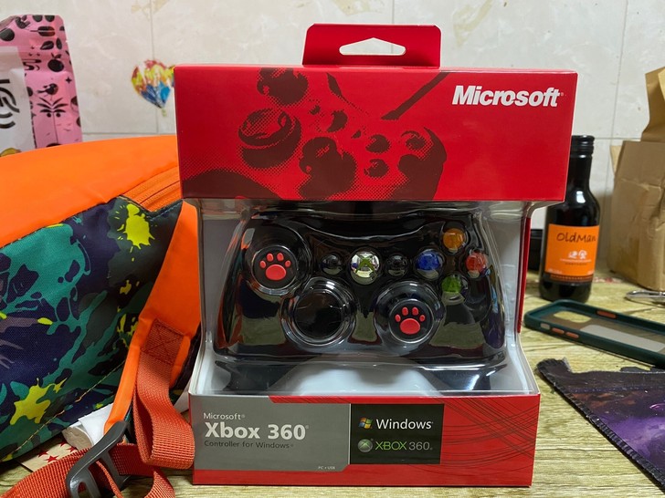 游戏手柄steam手柄电脑360双人摇杆电...