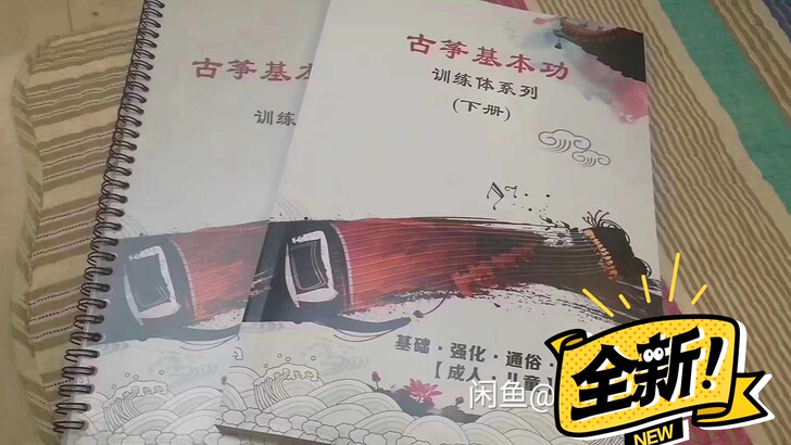 古筝基本功  上册下册和200天练琴计划一...