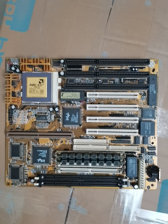 90年代的电脑主板带CPU