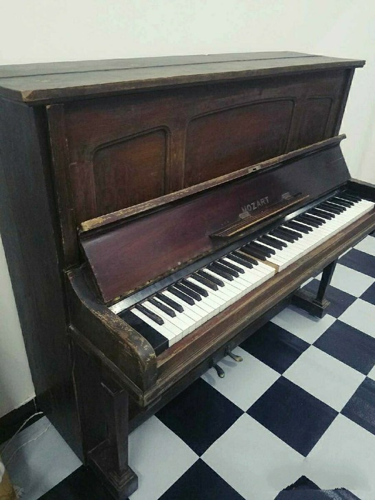 古董老钢琴 莫扎特钢琴 德国进口 早期产物...