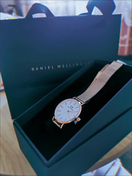 dw手表女款，发票也在，全新包邮