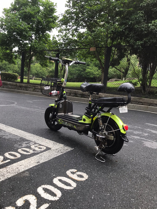 绿源电动车，48v20a电池，25公里左右...