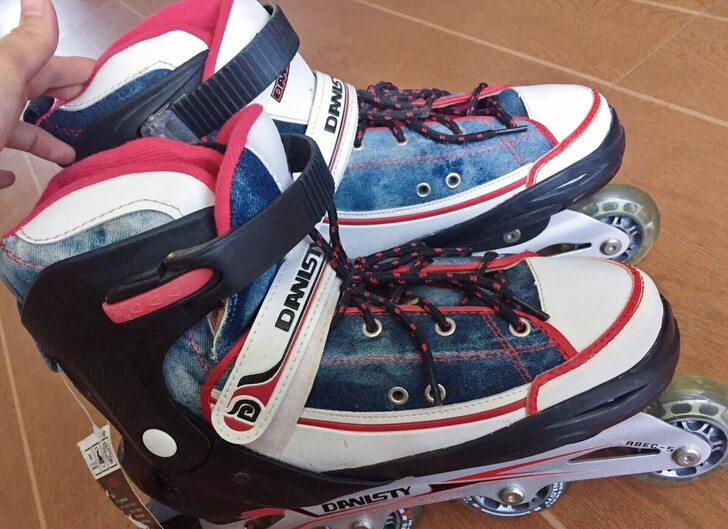 单排轮滑溜冰鞋旱冰鞋滑冰鞋初学者男女同款（...