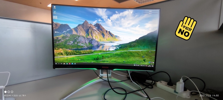 AOC27寸显示器，型号细节自己看图，自己...