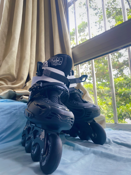 轮滑鞋成人溜冰鞋成年男女单排平花鞋专业初学...