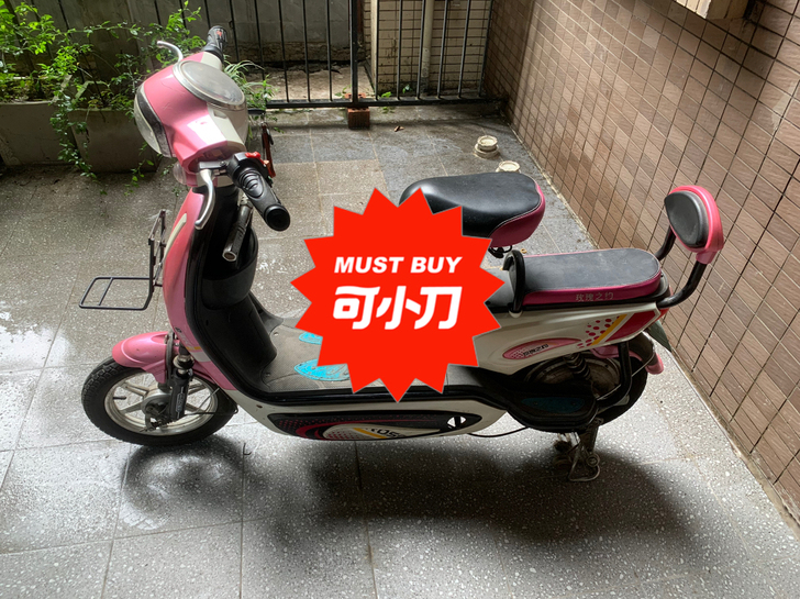 8成新玫瑰之约48V，20A电动车，