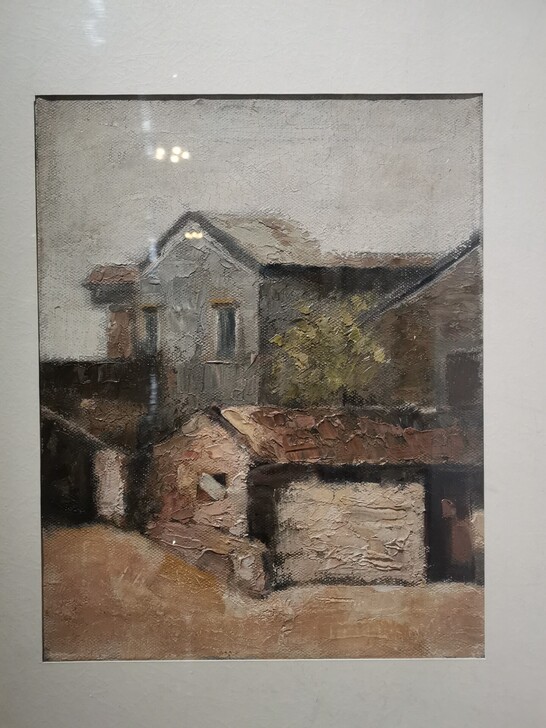 艺术家原创精品油画,雨露麻油画布,有机玻璃...