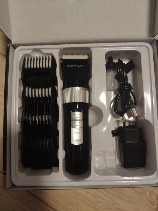 全新电推子 国外品牌 外包装盒有点点磨损 ...