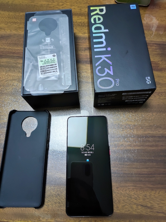 自用在保红米K30 Pro 8+128 白色