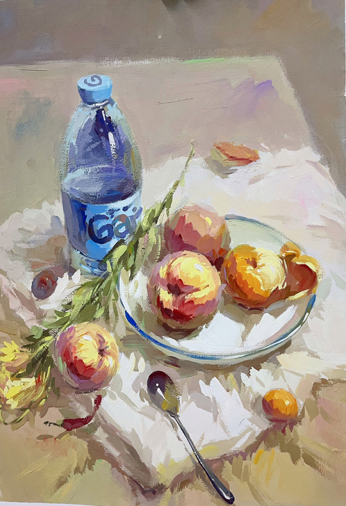 色彩 水粉画成品作品 精品画 色彩 水粉画...