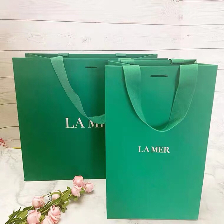 全新海蓝之谜专柜礼品袋子,会配海蓝之谜丝带