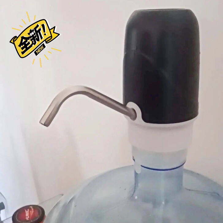 桶装抽水器充电饮水机水泵家用电动纯净水压水...