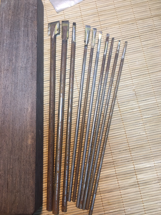 #好用的砚#石刻刀，端砚雕刻工具入门，石刻...