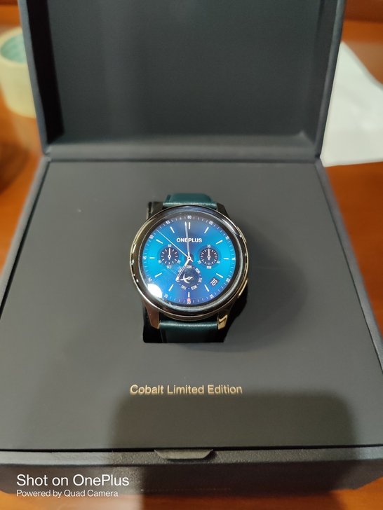 一加钴合金手表限定版，箱说全，成色99新，...