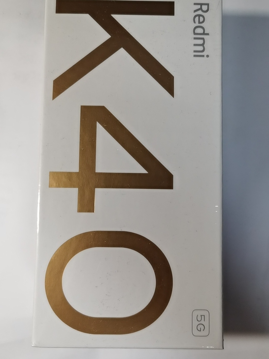 【全新未拆封未激活】红米K40墨羽黑 12...