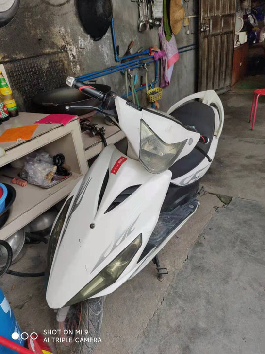 7成新的摩托车
