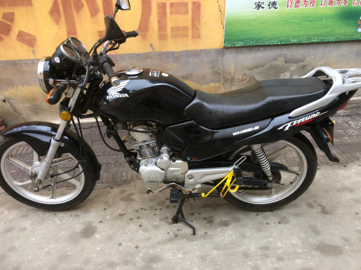 本田摩托车125机器巅峰，超级省油，外卖神...