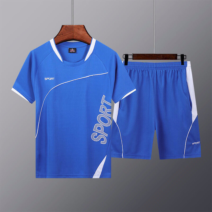 亏本处理22元一套包邮夏季运动套装男休闲跑...