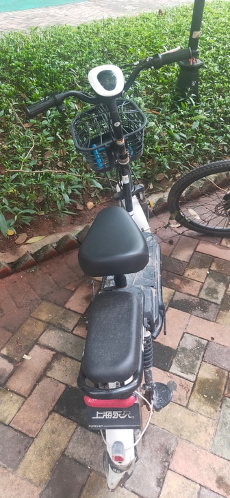 永久电动车，超威电池48v12A，购买半年...