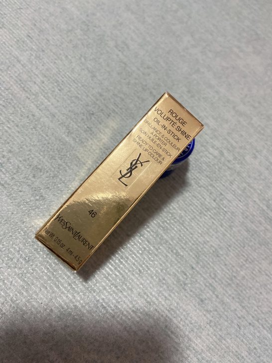 ysl圆管46号色，适合肤色偏白的妹子，元...