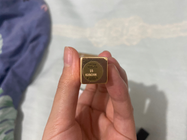 Ysl小金条口红23号色 八成新