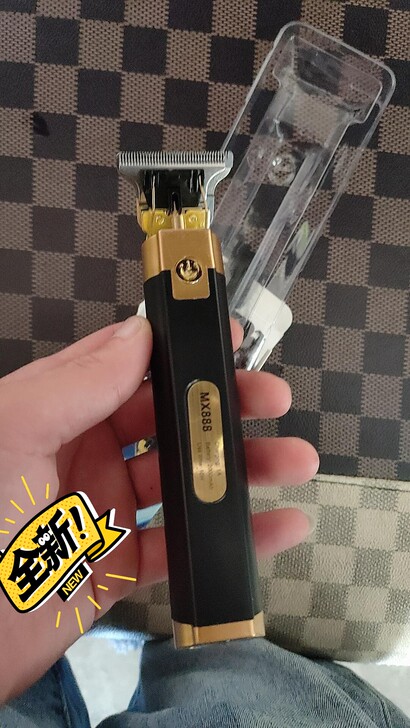 全新几套出口德国男理发器刻痕推白理发器电推...