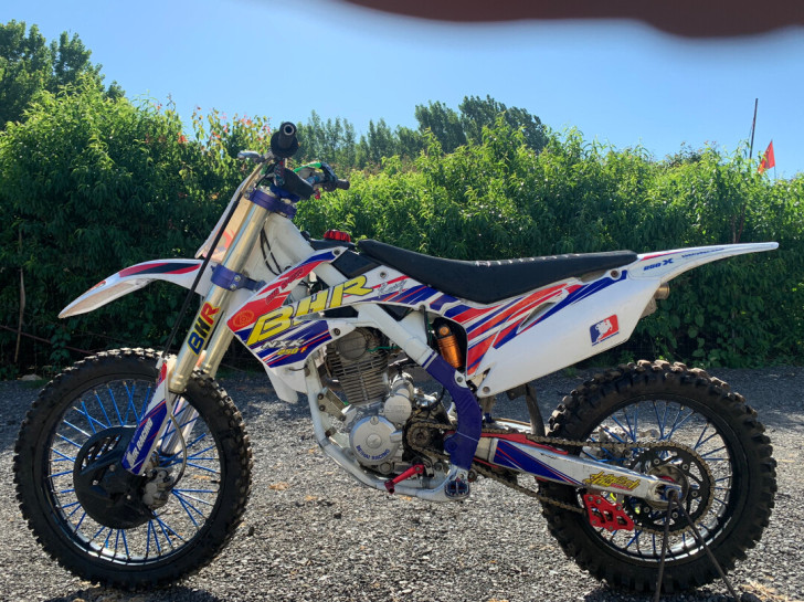 北海F1越野250摩托车非波速尔黑武士M5...