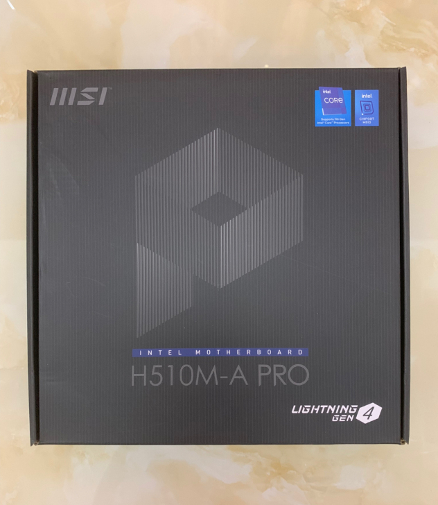 微星(MSI)H510M-A PRO电脑主...