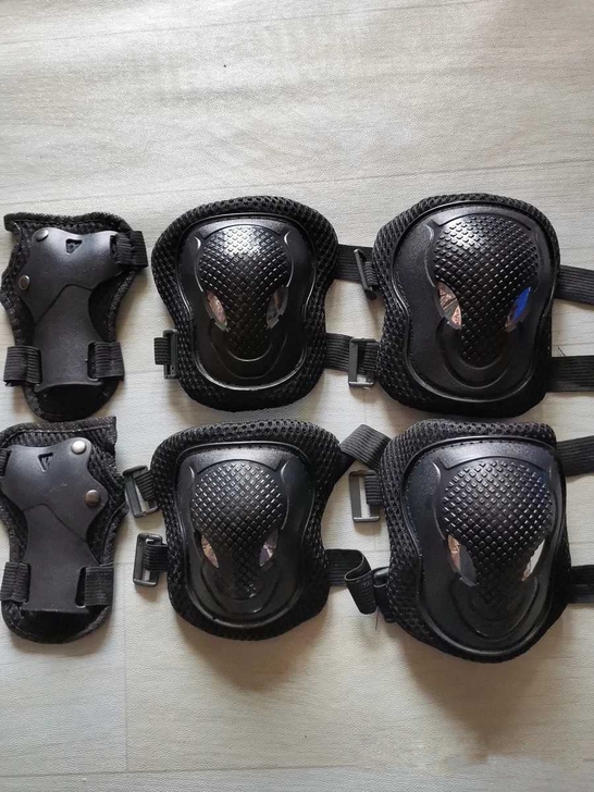 专业轮滑滑板护具护具六件套全新