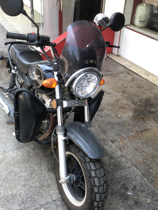 国四电喷迷你150小太子摩托车复古街车，2...