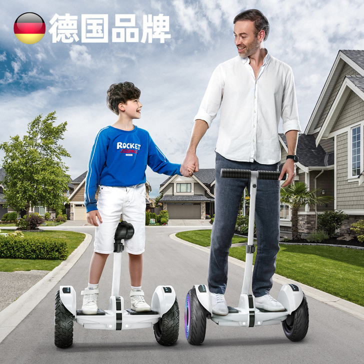 德国左拉电动儿童8-12自平衡车腿控车双轮...