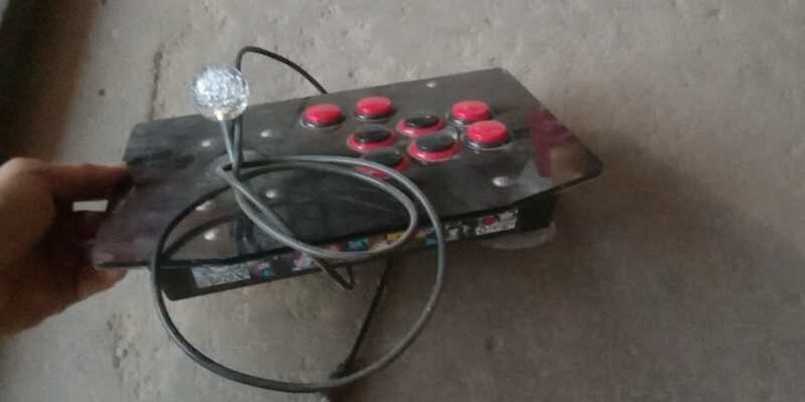 街机摇杆电脑用摇杆街机6键摇杆。正常使用，...