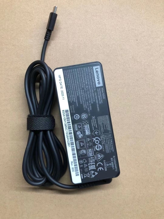 联想typec电源适配器，65w原装联想t...