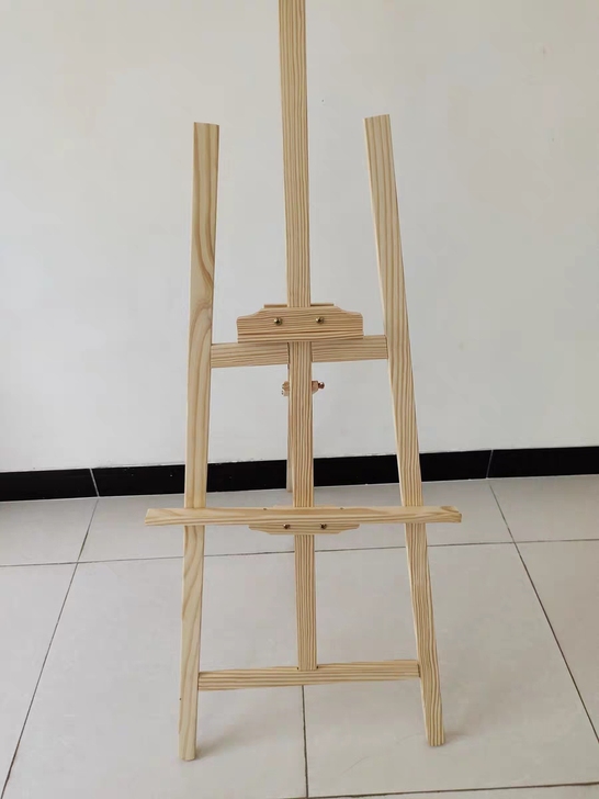 工作室不开了 处理一批新画架1.5米黄松木...