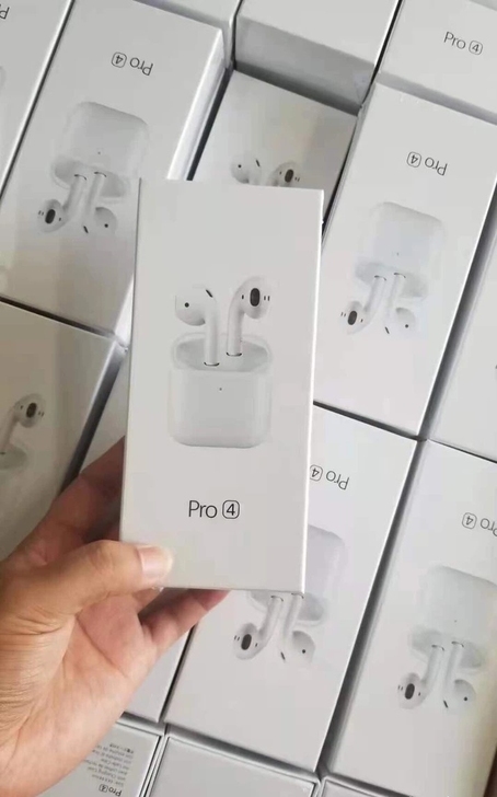 华强北四代蓝牙耳机pro4无线耳机入耳式苹...