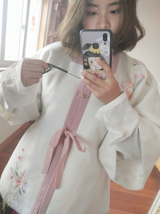 方领汉服 重回汉唐半袖+打底交领+曼殊沙...