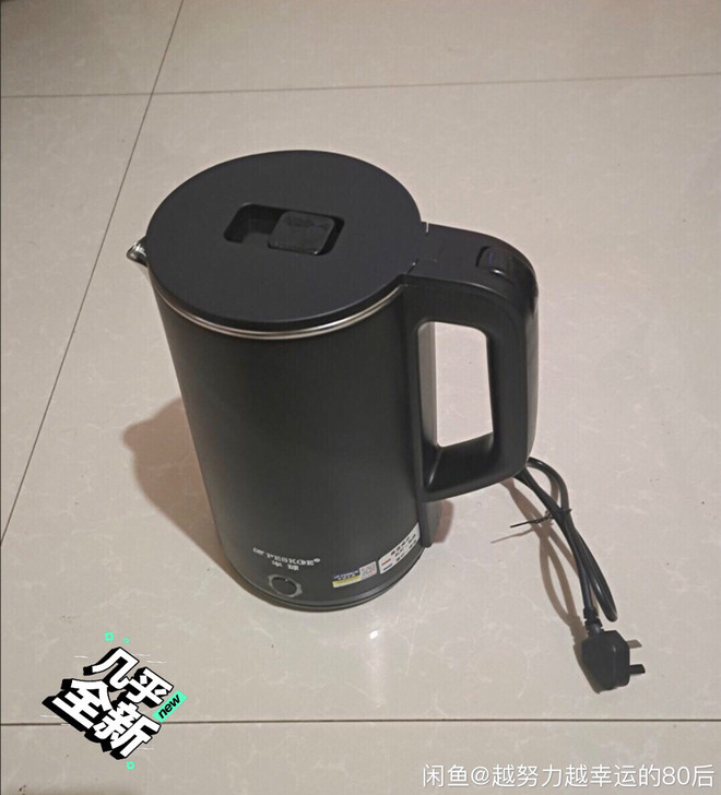 电热水壶保温家用烧水壶不锈钢烧水壶双层防烫...