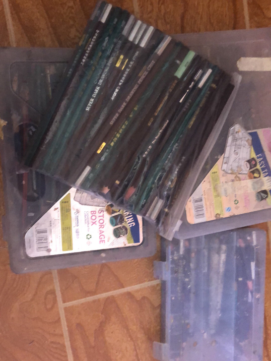 集训用到的铅笔