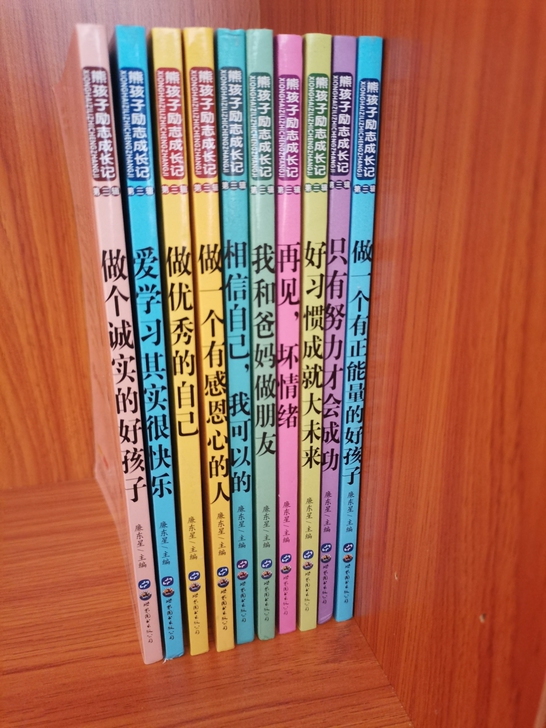 熊孩子励志成长记全套书籍，保存完好，无卷角...