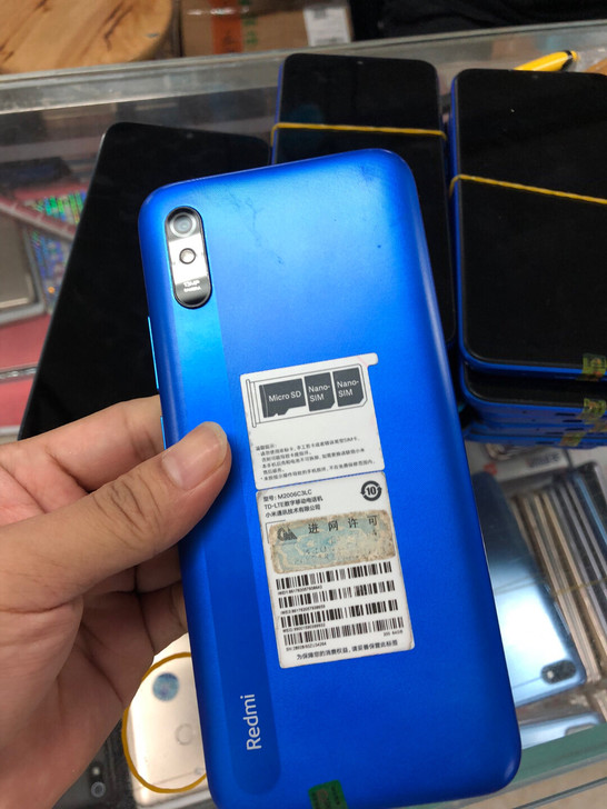 红米9A   智能学生老人手机 砂石黑 全...