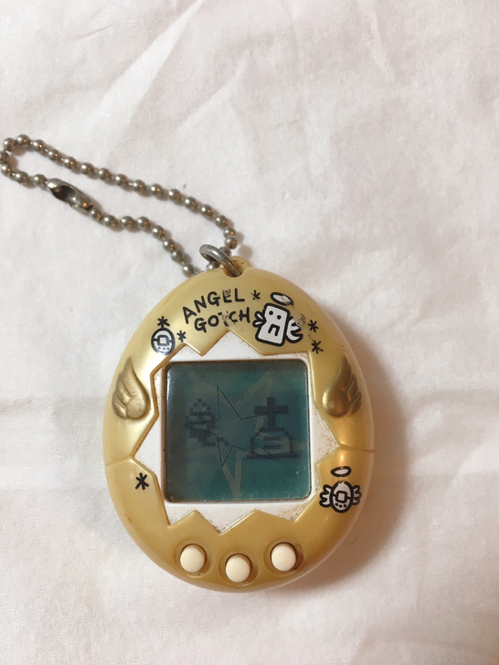 正版日版电子宠物 拓麻歌子 金天使 稀有绝...