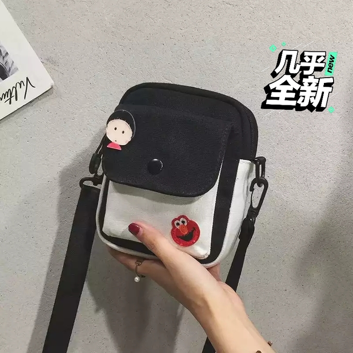 小包包女包帆布包斜挎包